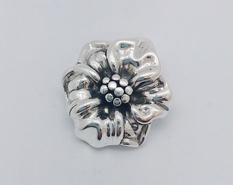 Sterling Silber Floral Pendant Style #9