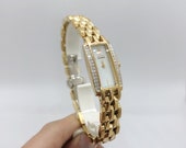 Citizen Eco-Drive Silhouette Wrist Watch with Genuine Diamonds