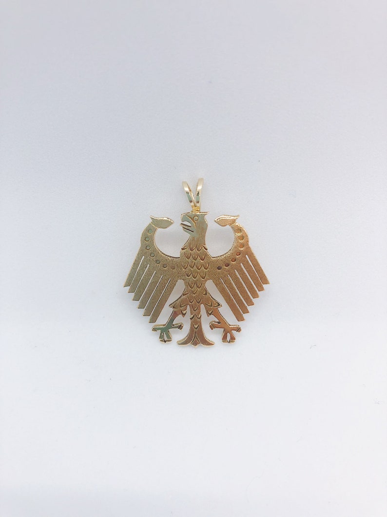 Vintage Russian Eagle in 14 Karat Yellow Gold