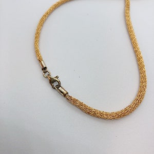 CUSTOM Pink Rhodium Over Titanium Chain