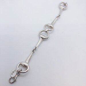 Lady&#39;s Sterling Silver Freeform Link Bracelet