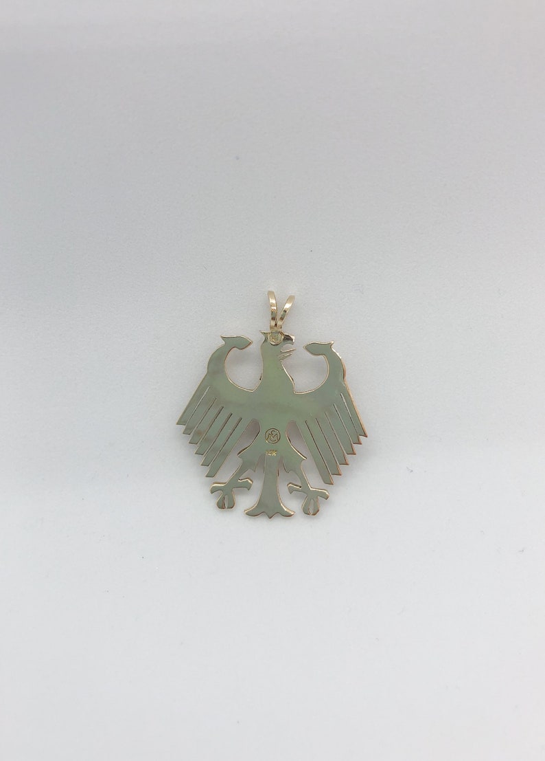 Vintage Russian Eagle in 14 Karat Yellow Gold