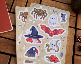 Halloween sticker sheet