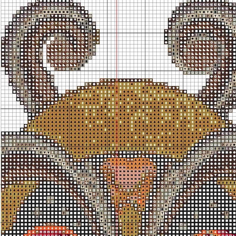 Medieval Motif Counted Cross Stitch/Needlepoint Pattern PDF Etsy