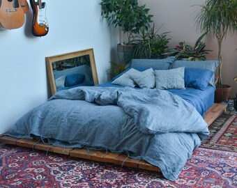 Chambray Duvet Cover Etsy