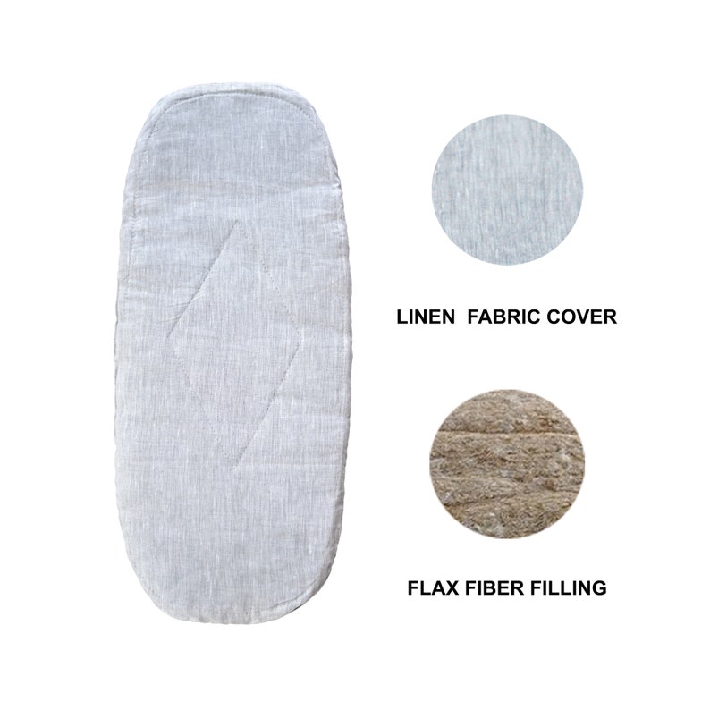 Organic / Moses BASKET MATTRESS Custom Made w/ Pure Etsy