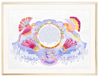 KETUBAH "Sun & Moon"