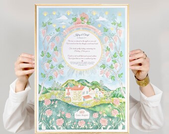 Tuscan love ketubah