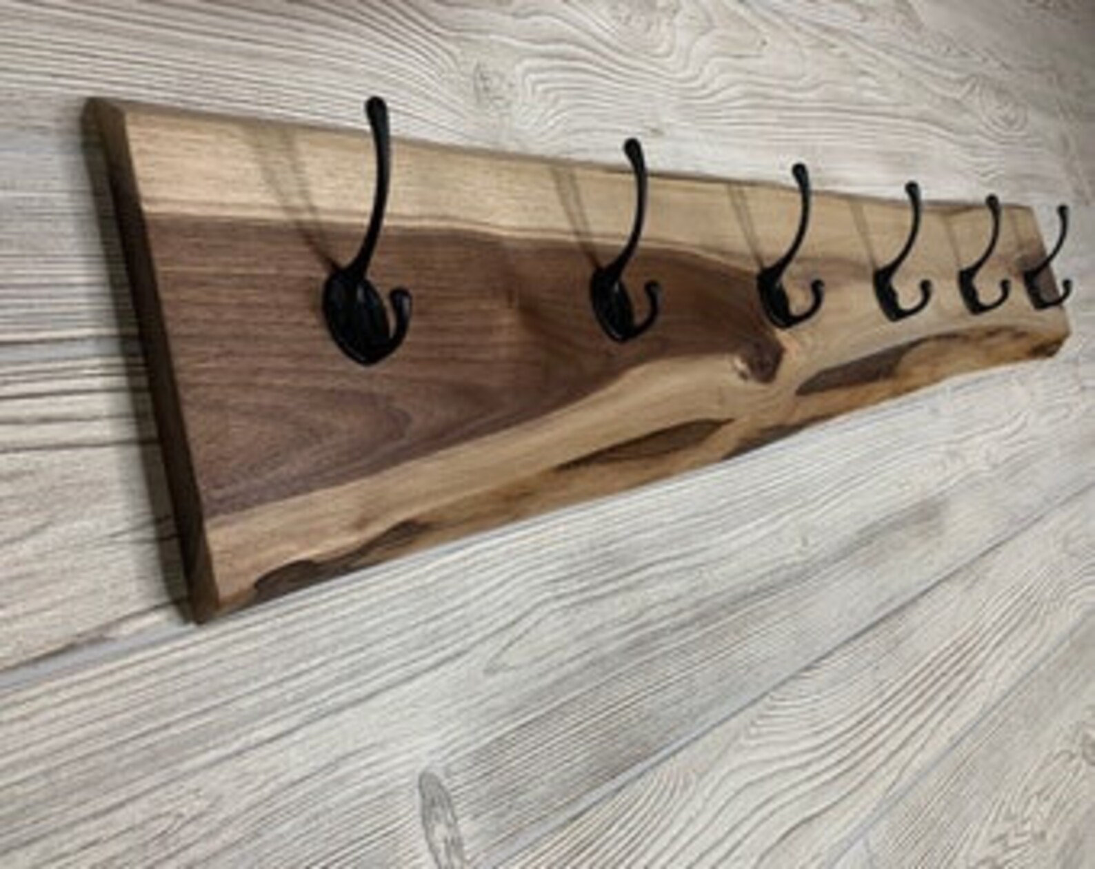 Live Edge Coat Hanger Coat Hanger Backpack Hanger Coat Etsy