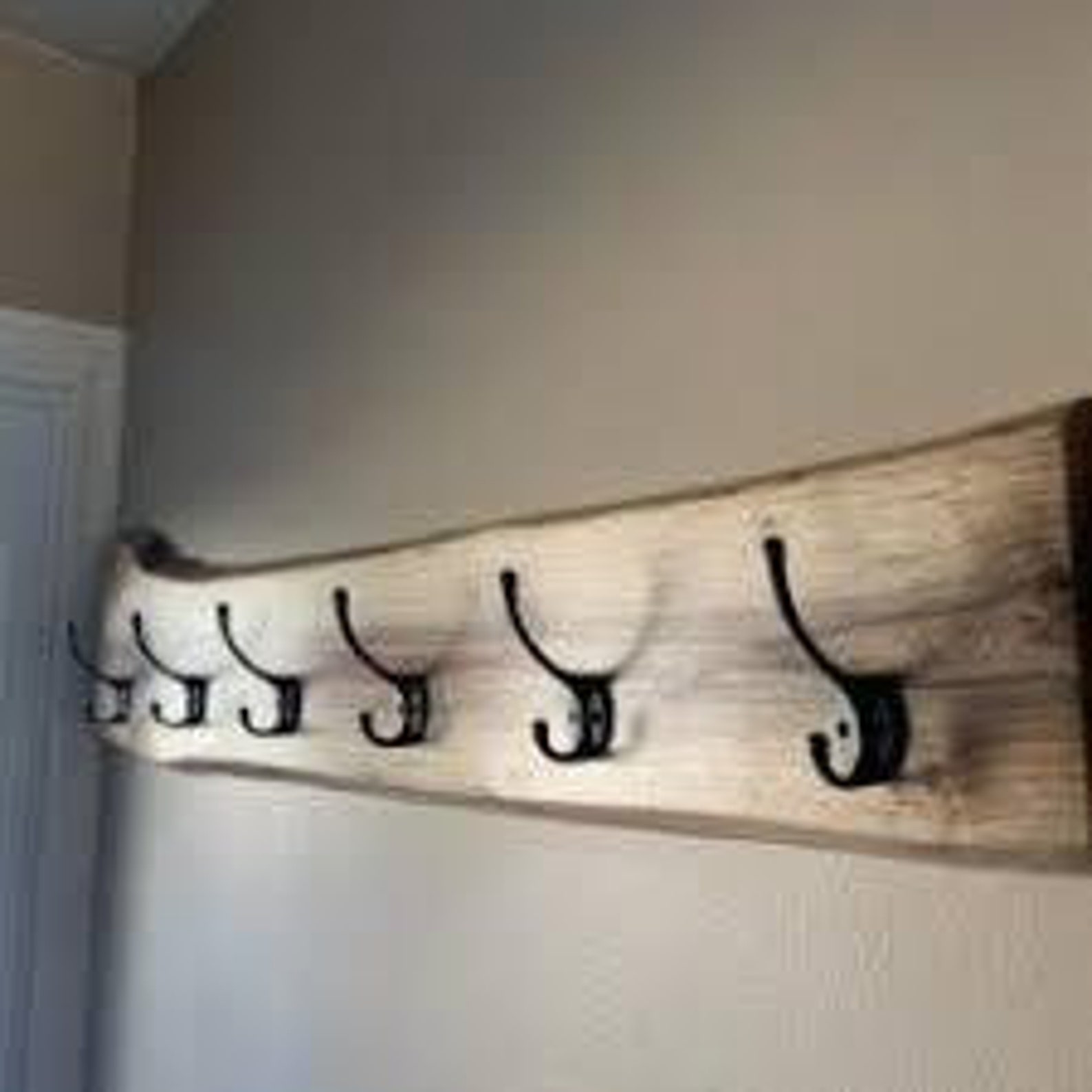 Live Edge Coat Hanger Coat Hanger Backpack Hanger Coat Etsy