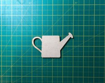 Watering Can, MDF Laser Cut Craft Blanks in Various Sizes, Gardening, Embellishment, Crafts, MDF Shapes, Wooden Garden Shape, Garden Tools