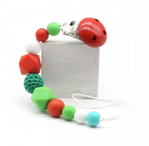 silicone teething pacifier