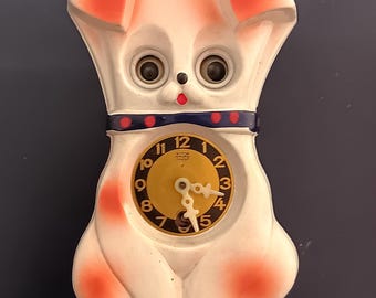Antique Osuhr - Oswald Carved Owl Rolling Eye Clock - 1920s - Etsy