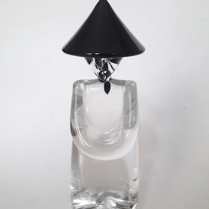 Signed Chinese murano glass figure by Archimede Seguso