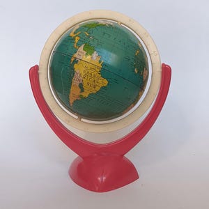 Vintage Weltraum-Erdglobus 1960er Jahre