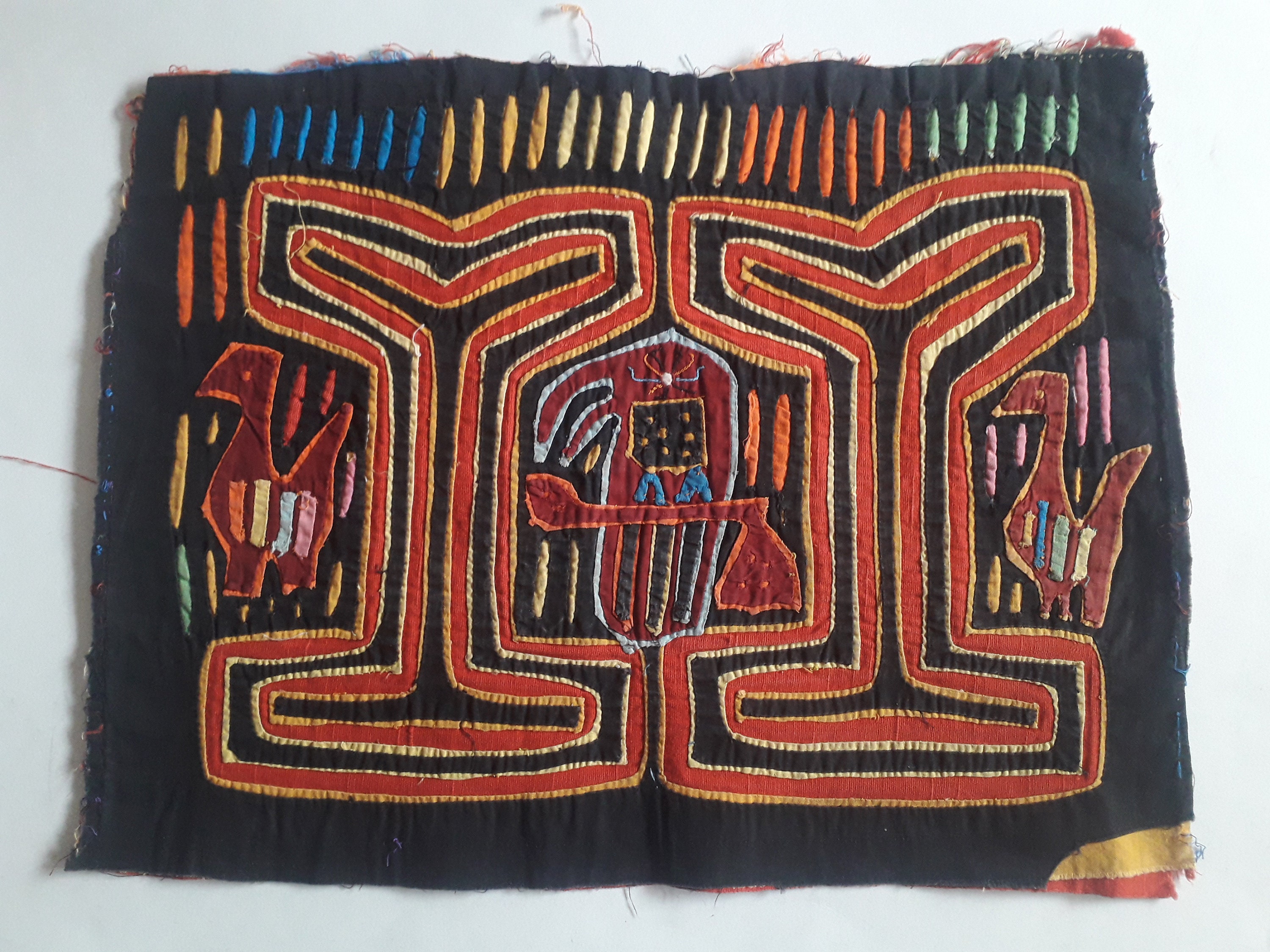 Vintage panama mola - Etsy 日本