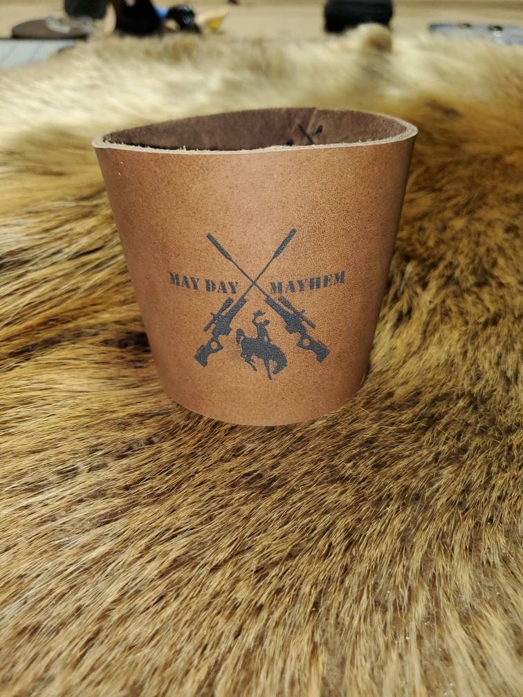 20 oz Yeti Leather Wrap with States  Handcrafted Leather – Lindy Leather