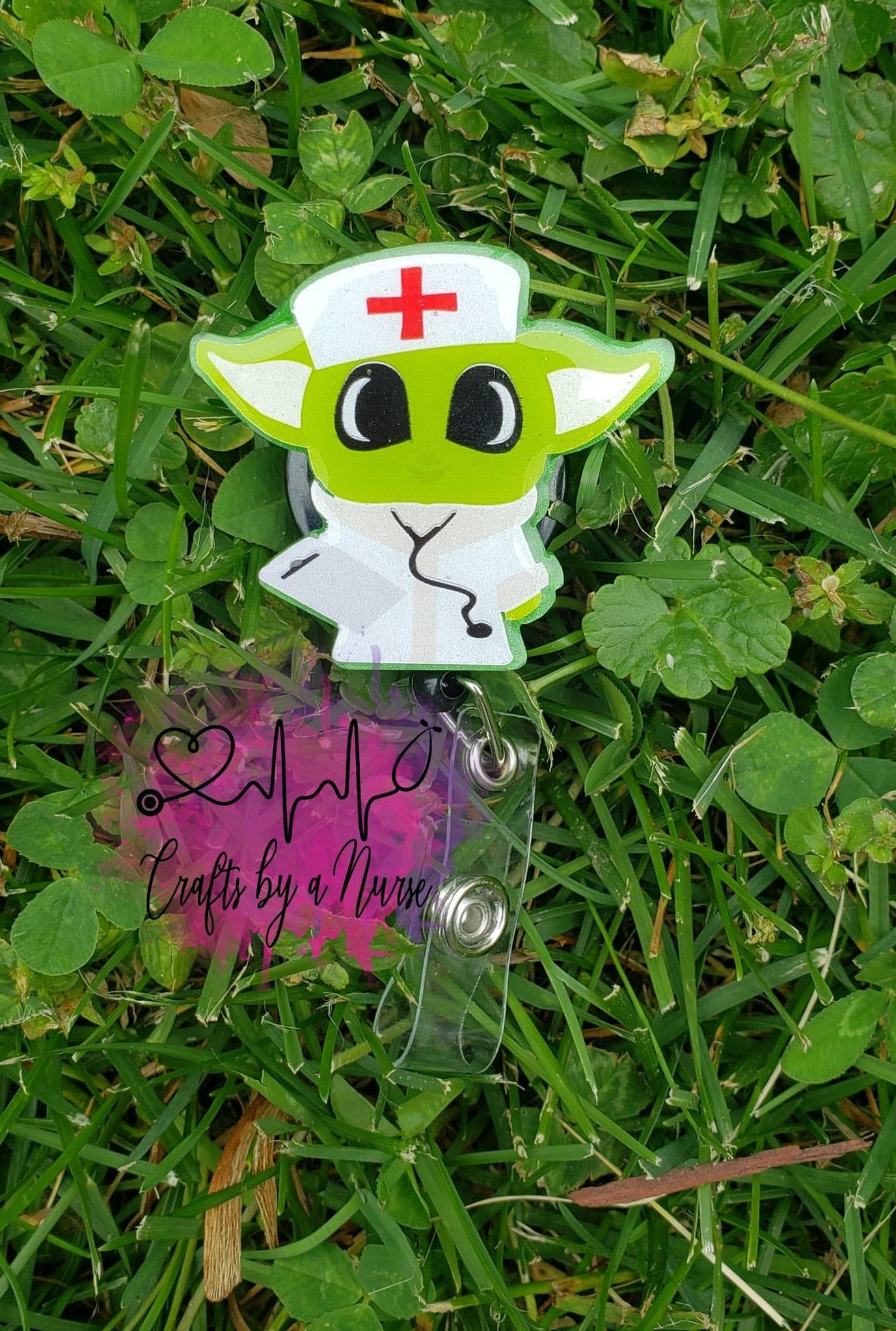 Alien Nurse Badge Reel