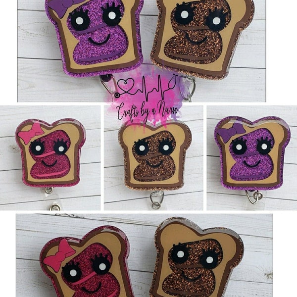 PB&J Badge Reel