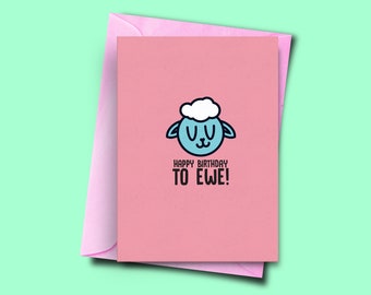 Happy Birthday Ewe Etsy