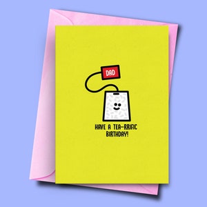 Avoir un anniversaire thé-rrific! Carte de petit ami, carte drôle de Gf, maman de carte d’anniversaire, soeur de carte d’anniversaire, carte pour les amoureux de thé, boisson de thé