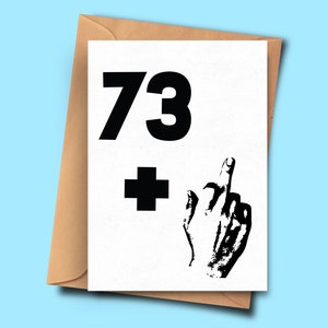 drôle 74e Birthday Card, Rude Birthday Card for Seventy-four Year Old, Husband Card, Uncle, Funny Card From Bf, Hilarious Cards, Stepmum