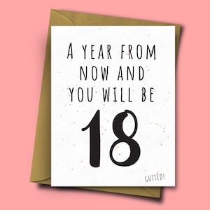 Grappige verjaardagskaart voor 17de Verjaardag, Zeventigste VerjaardagsKaart, Grappige Kaart Broer, Kaart voor Zuster, De kaart van de verjaardag voor Vriend, 17de Bday