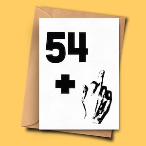 drôle de carte d’anniversaire pour 55e anniversaire, carte d’anniversaire adulte pour cinquante-cinq ans, carte pour petit ami, meilleur ami, carte d’anniversaire son
