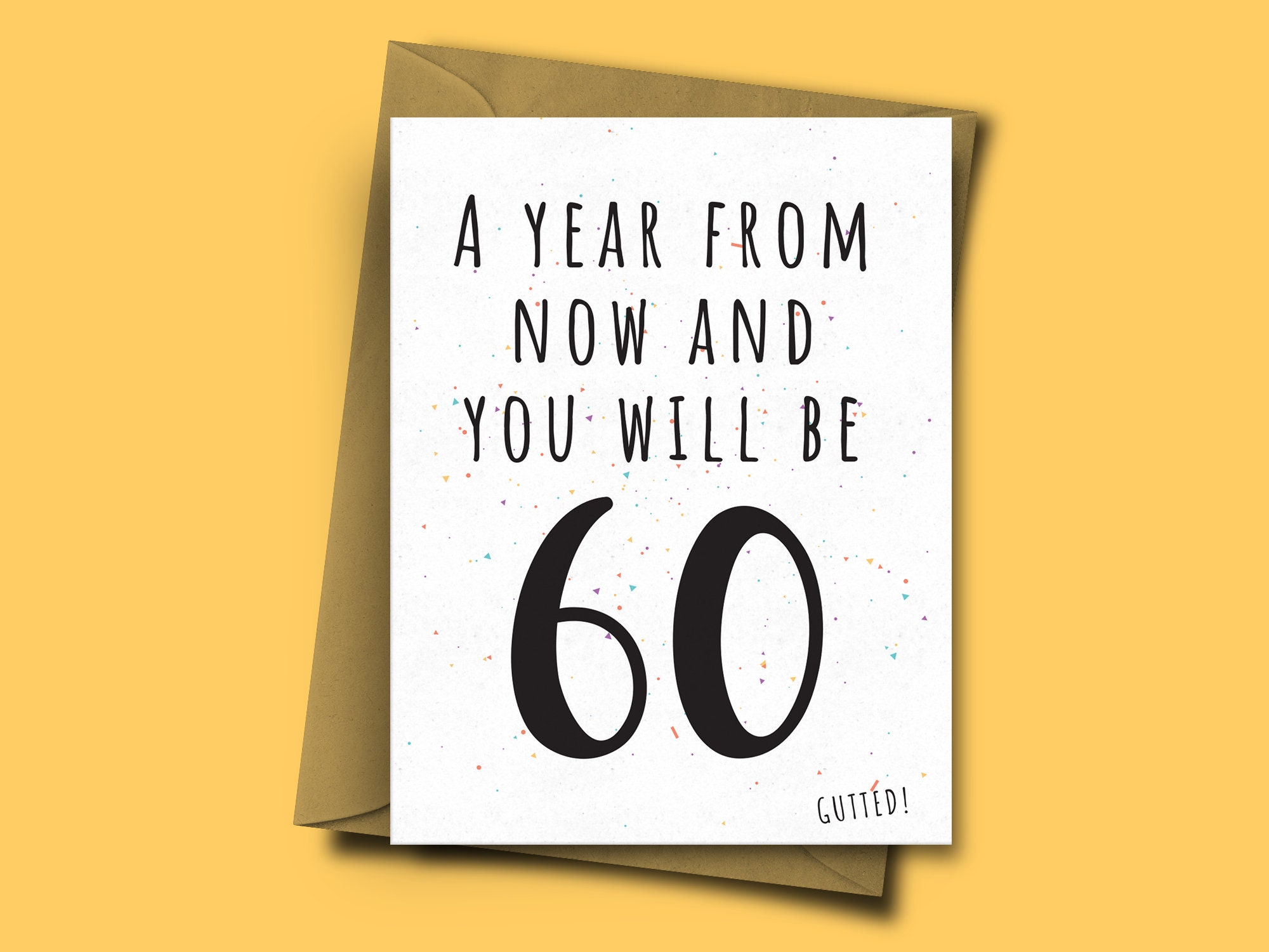 59 Geburtstag Holzkarte Ortsschild - Besondere 3D Geburtstagskarte Mit Umschlag