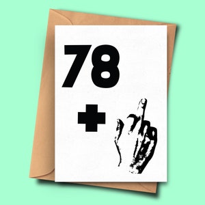 carte d’anniversaire drôle pour le 79e anniversaire, carte d’anniversaire adulte pour soixante-dix-neuf ans, carte du mari, tante, nièce, carte drôle de petit ami