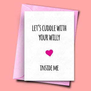 Tarjeta rude de novia, tarjeta de aniversario para novio, novios cumpleaños, abrazar tarjetas de cumpleaños, aniversario grosero para los maridos, adulto