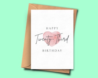 23rd birthday ideas for boyfriend