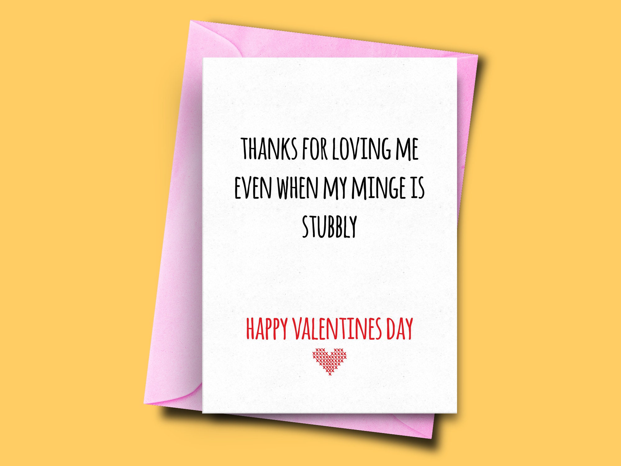 Gay Valentines Day Card Happy Valentines My Sexy Man | Gifty Print