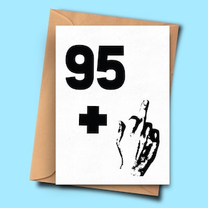 offensief 96e verjaardagskaart, offensief verjaardagskaart voor negentig-zesde jaar oud, grappige kaart voor papa, Bestie, Verjaardagskaart Papa, Zus