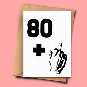 Cartão de aniversário ofensivo de 81 anos, cartão de aniversário ofensivo para oitenta e um anos, sobrinha, cartão de felicitações, cartão para marido, mãe, cartão de marido