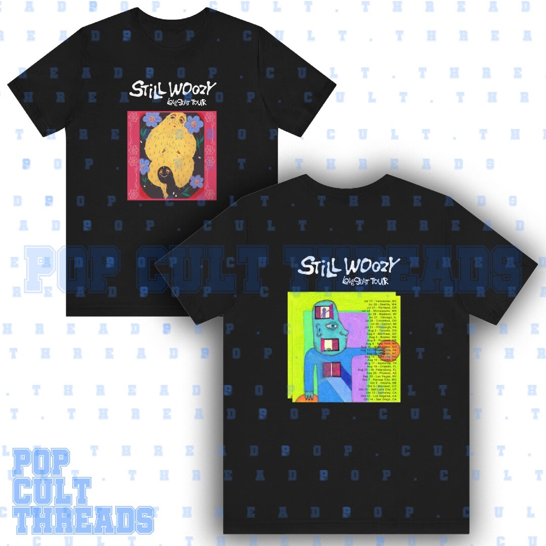 Still Woozy 2024 Love Seat Tour With Dates Double Sided Unisex Jersey