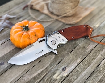 Personalized Gift, Engraved Knife, Pocket Knife, Folding Knife, Gift for Dad, Gift for Brother, Gift for Him