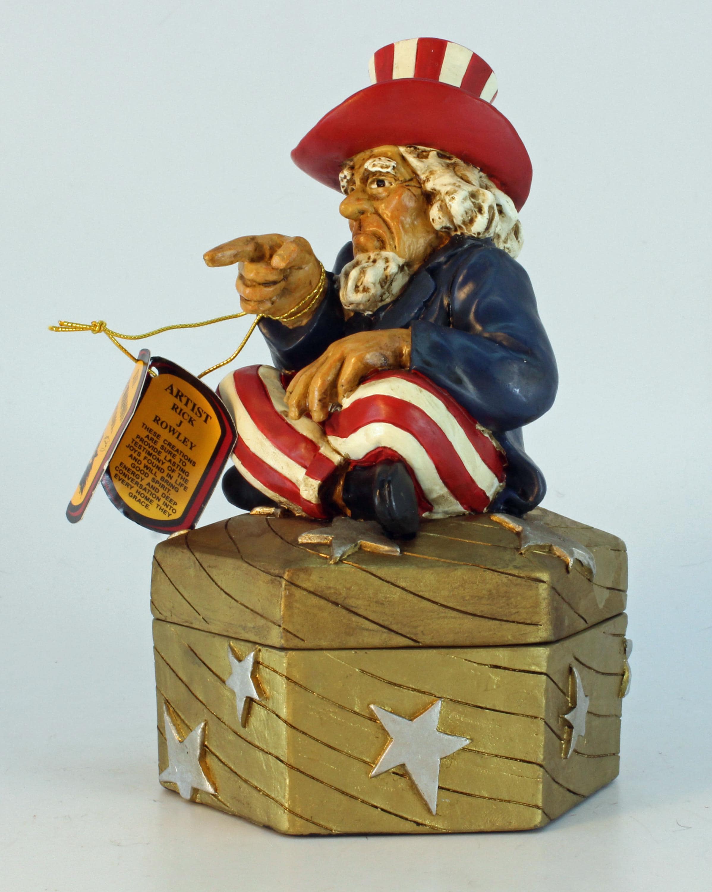 Vintage Uncle Sam Figurines - Etsy