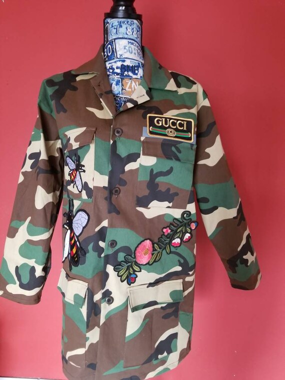 gucci camo jacket