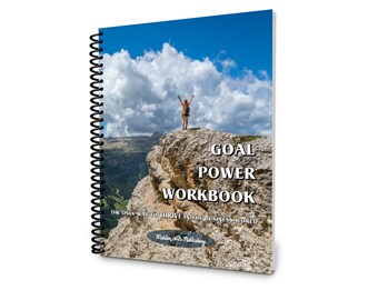 Goal Power Workbook, Downloadable Printable Business Planner Personal Goal Planner, FREE BONUS Goals & Actions Planner Printables