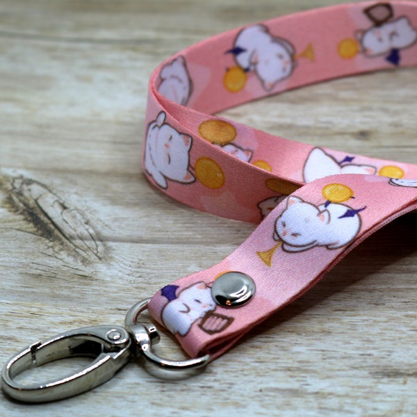 Moogle Primmogs Lanyard | FFXIV lanyard