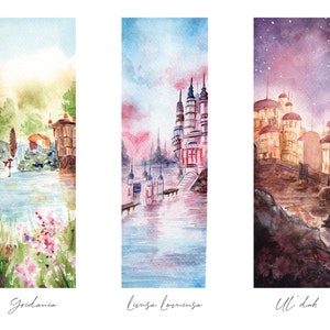 FFXIV landschapsposterafdrukken 11 x 17 inch | Ul'dah, Limsa Lominsa en Gridania