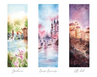 FFXIV Landscape Poster Prints 11"x17" | Ul'dah, Limsa Lominsa and Gridania