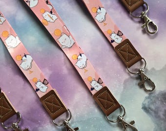 Moogle Primmogs Lanyard | FFXIV lanyard