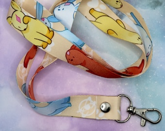 Carbuncle Lanyard | FFXIV lanyard