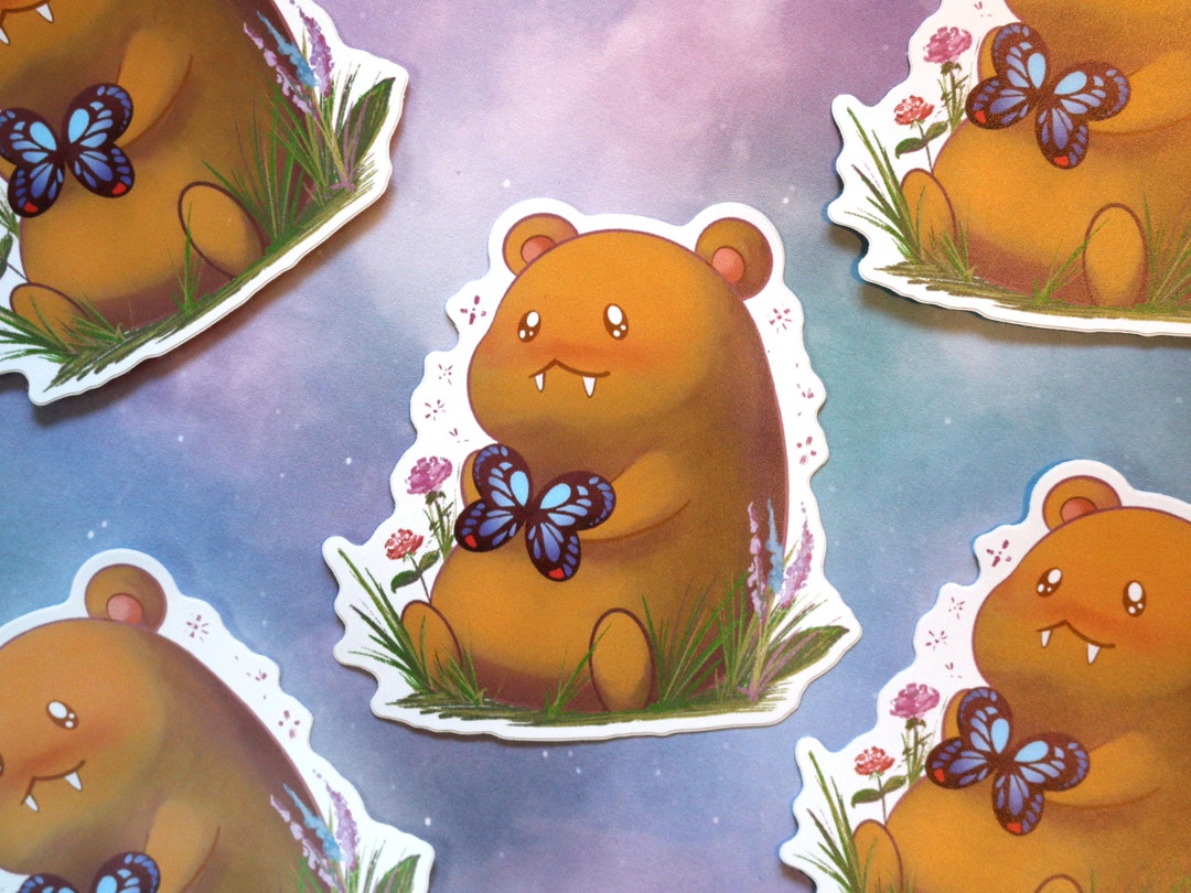 Giant Beaver Sticker FFXIV 3 Vinyl Sticker Etsy