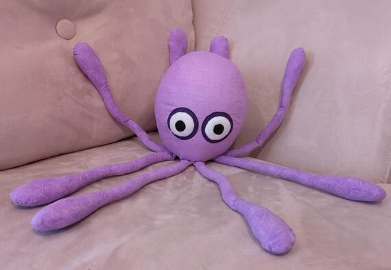 purple octopus stuffed animal