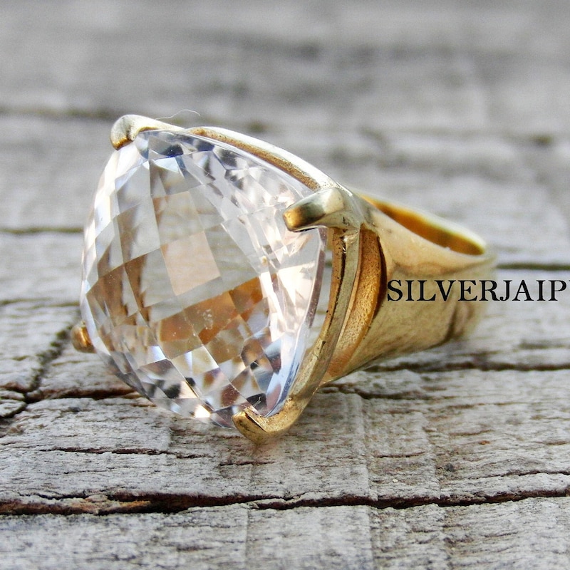 By Jolima Rock crystal ring G main image 0