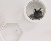 Modern cat furniture Cat furniture wall Cat hammock wall Cat House Indoor Cat shelf Cat tree furniture Wooden cat bed Cat cave