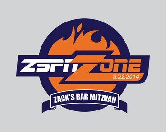 Aanpasbare | ESPN Zone | Bar/Bat Mitzvah Logo